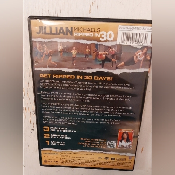 Set of 3 workout videos. Billy Blanks Tae Bo and Jillian Michaels - Picture 9 of 10
